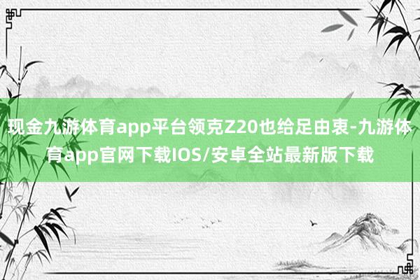 现金九游体育app平台领克Z20也给足由衷-九游体育app官网下载IOS/安卓全站最新版下载