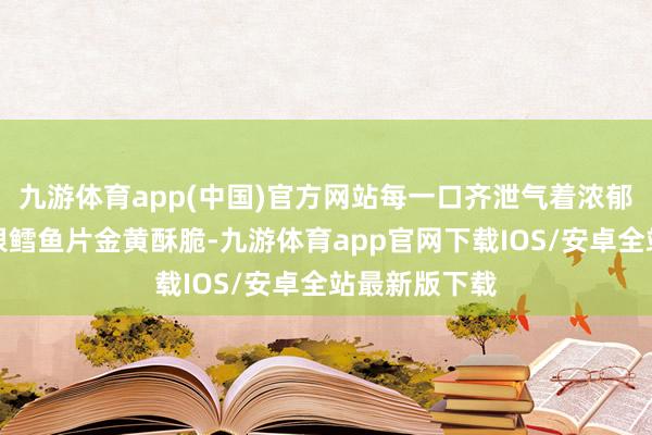 九游体育app(中国)官方网站每一口齐泄气着浓郁的香气；烤银鳕鱼片金黄酥脆-九游体育app官网下载IOS/安卓全站最新版下载